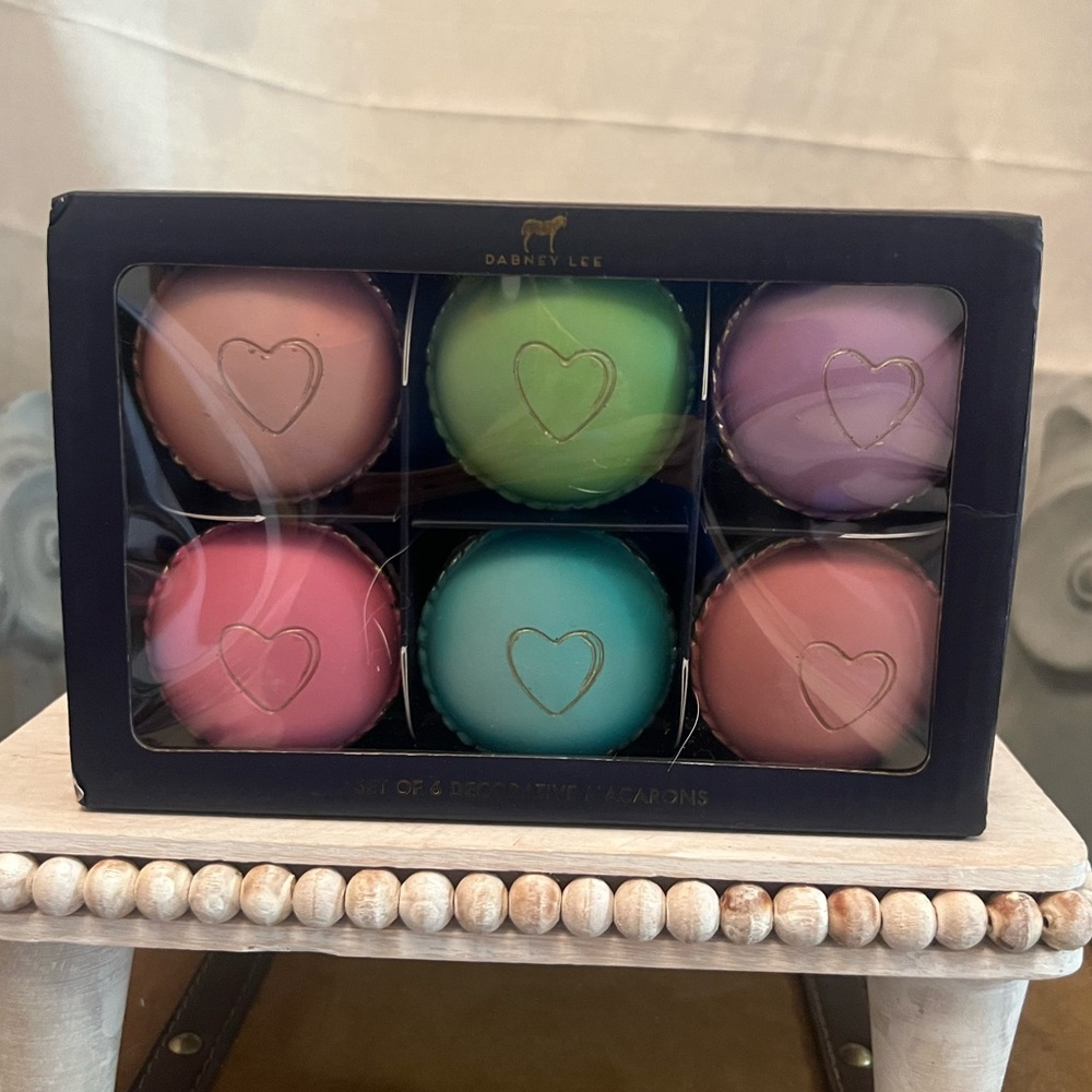 Dabney Lee Set of 6 Decorative Macaroons
